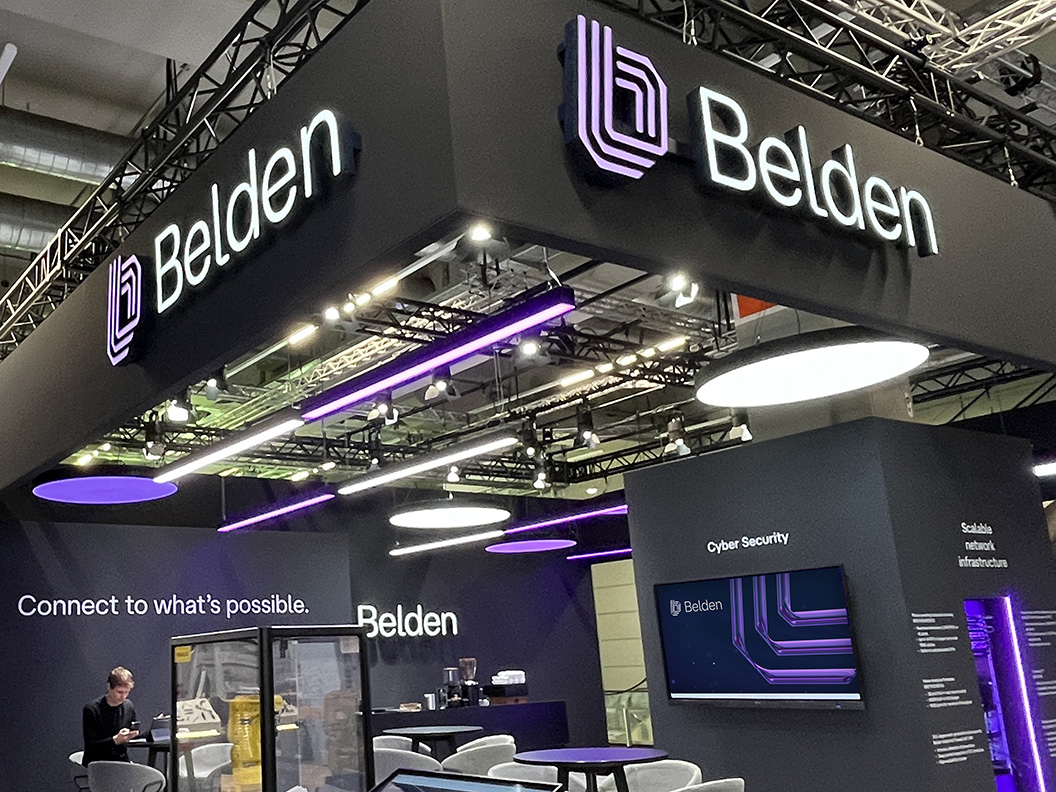Belden SPS event booth 2026