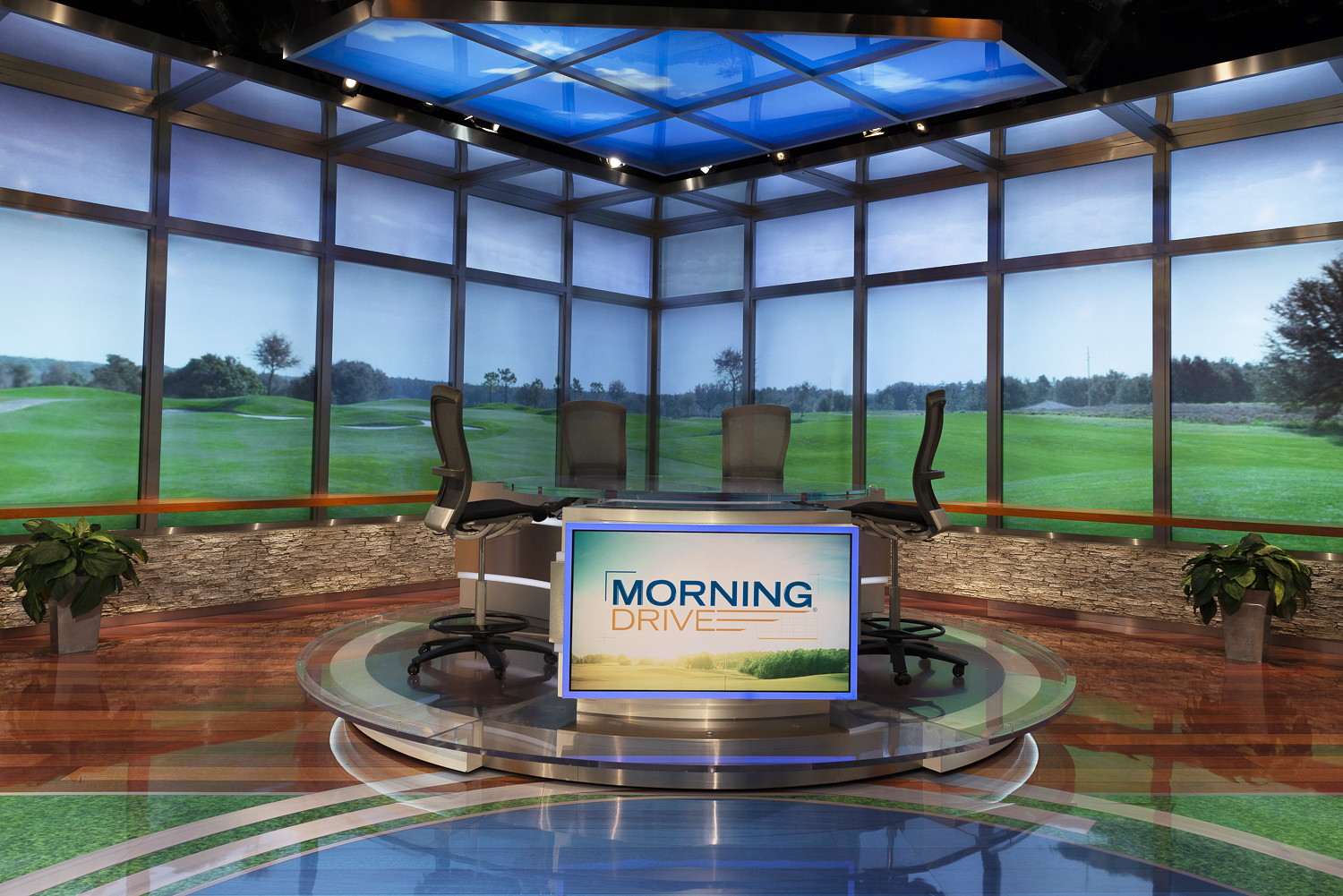 Golf Channel case study studio