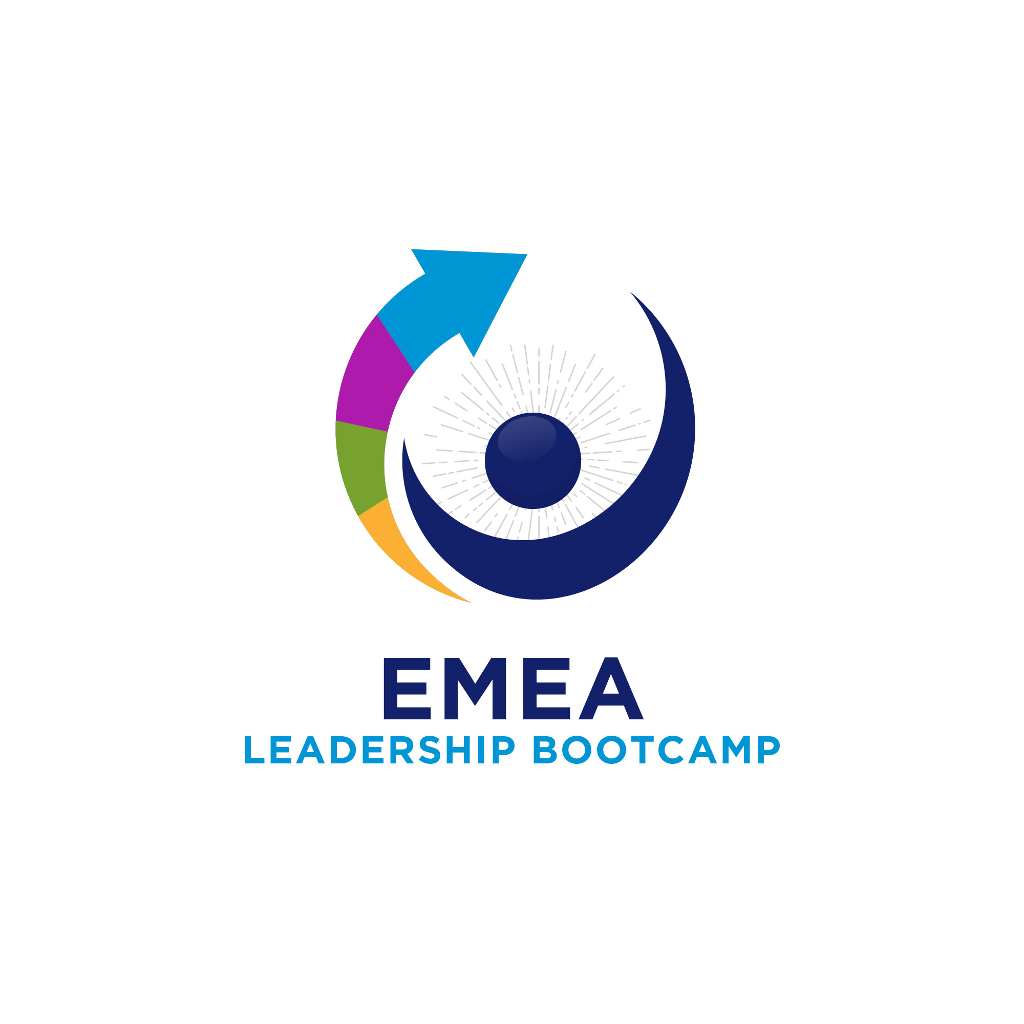 欧洲、中东和非洲地区领导力训练营徽标