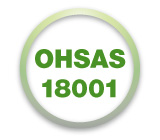 OHSAS 18001-Symbol für die Seite „Grüne Initiativen“