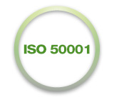 ISO 50001-Symbol für die Seite „Grüne Initiativen“