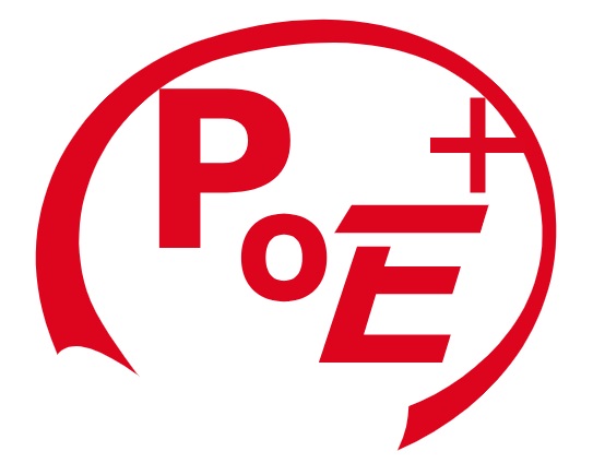Logo POE Power over Ethernet Plus