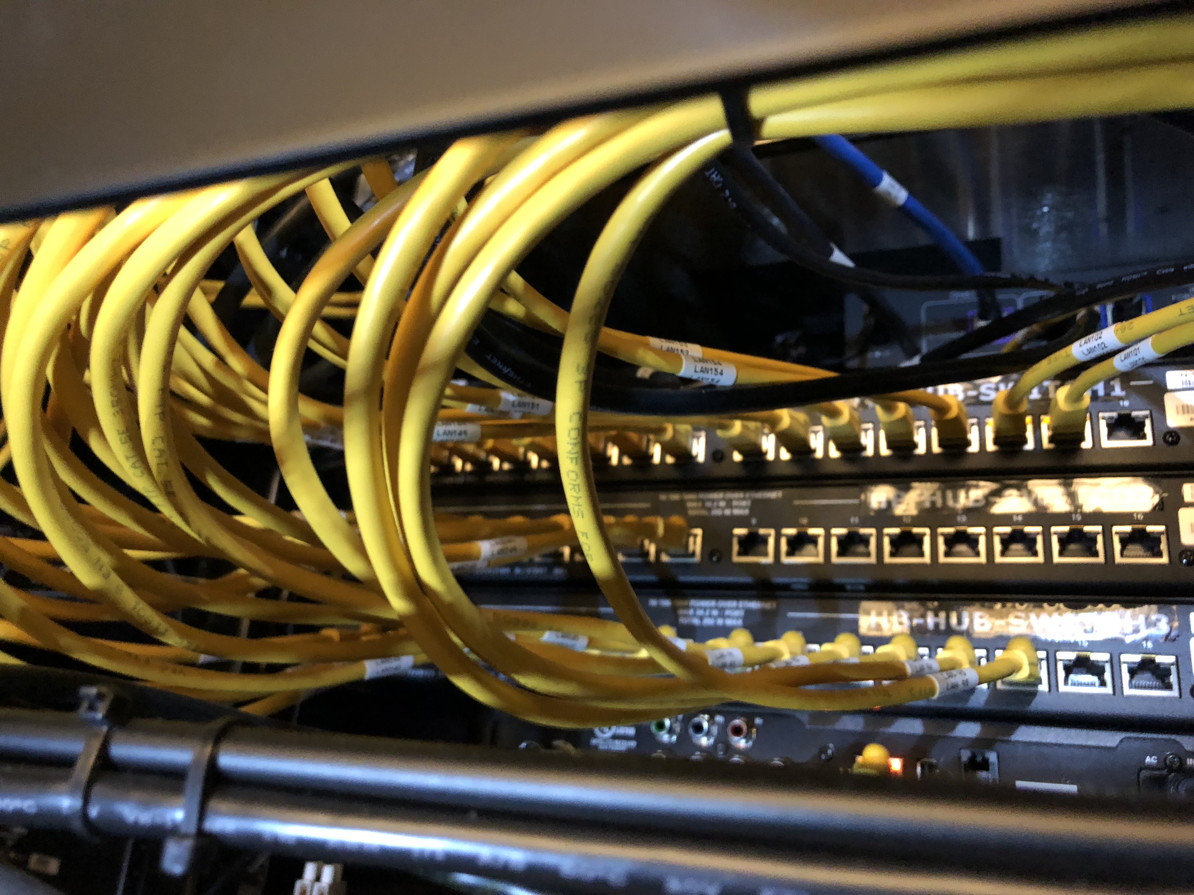 HB Communications case study audio video cabling