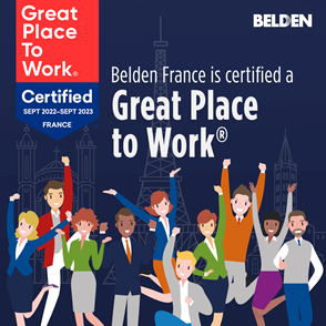 Belden France Great Place to Work GPTW Certification
