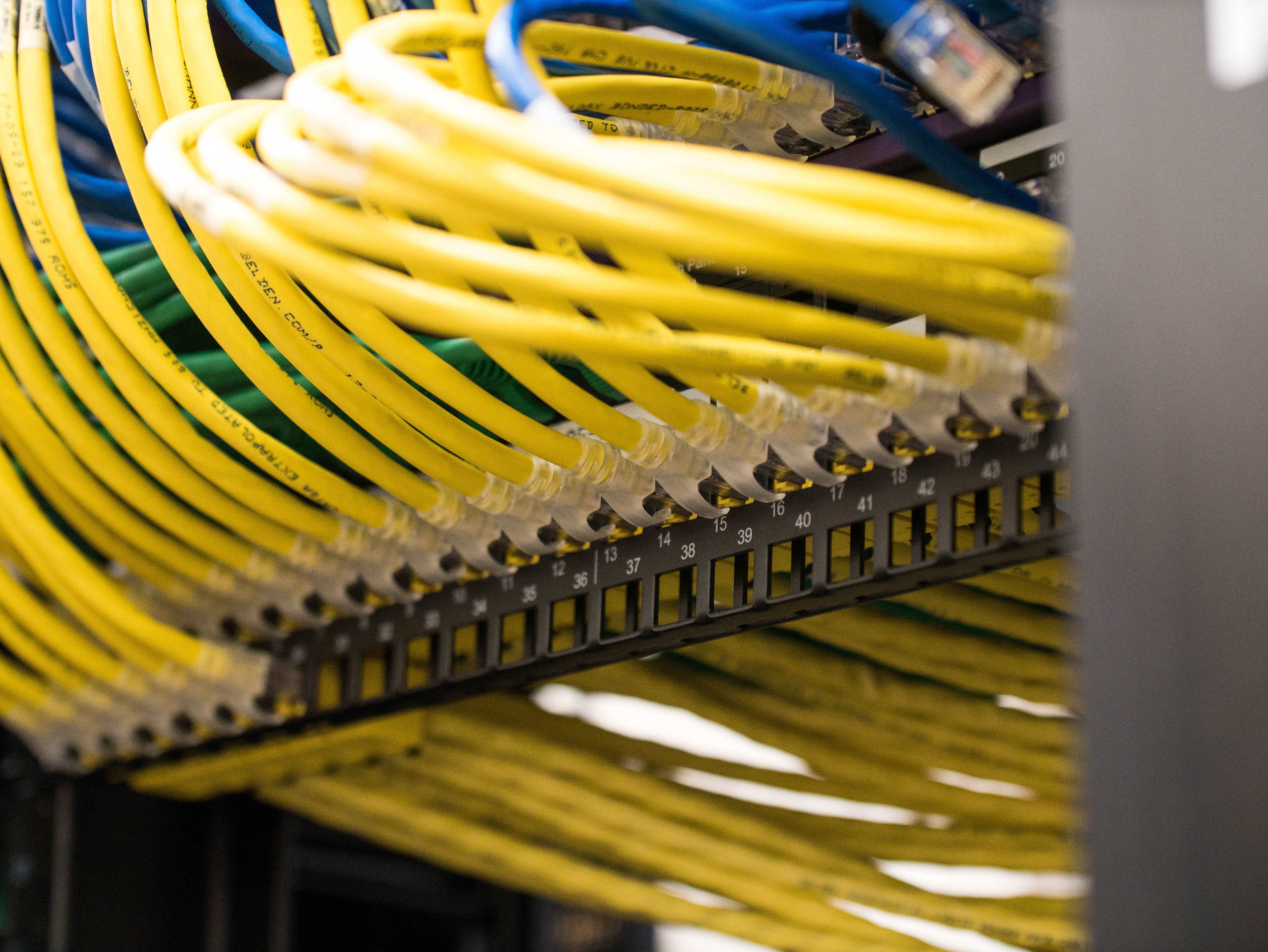 Forsyth County School case study cabling infrastructure