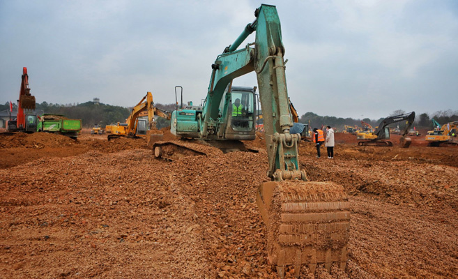 Wuhan-Huoshenshan-Hospital-Construction