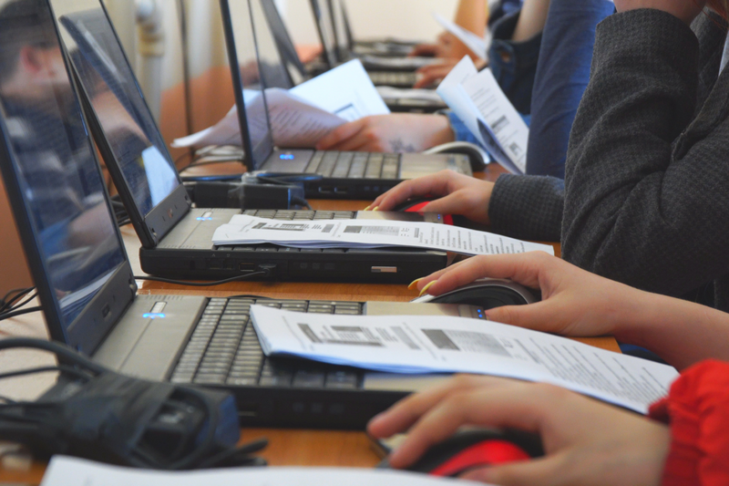 college computer lab, education