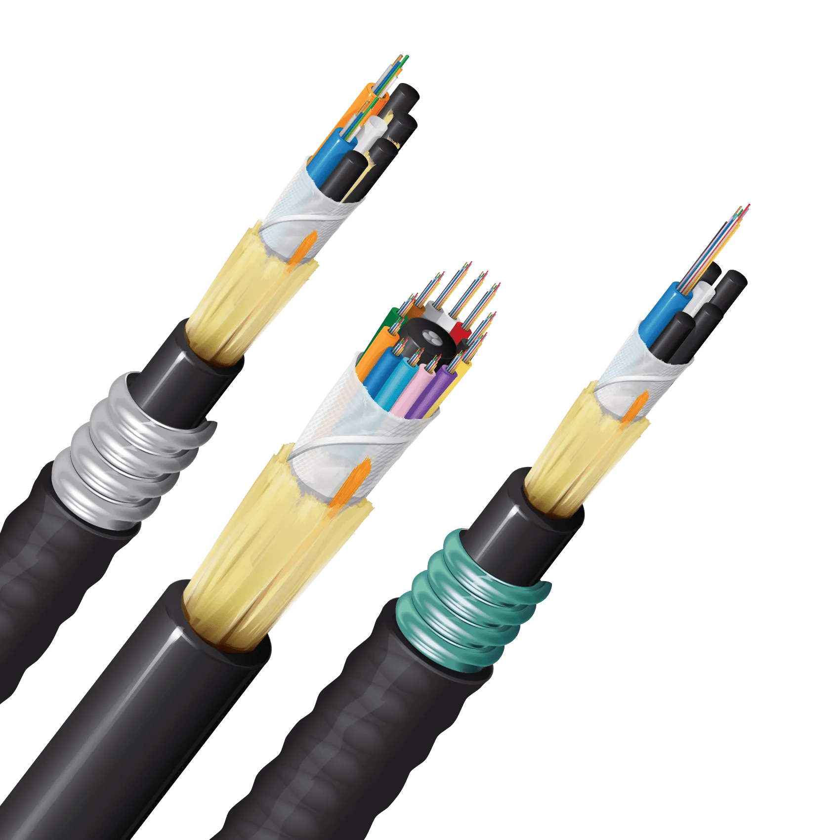 Gel-Filled Fiber Optic Cables  Pre Terminated & Outdoor OSP Rated