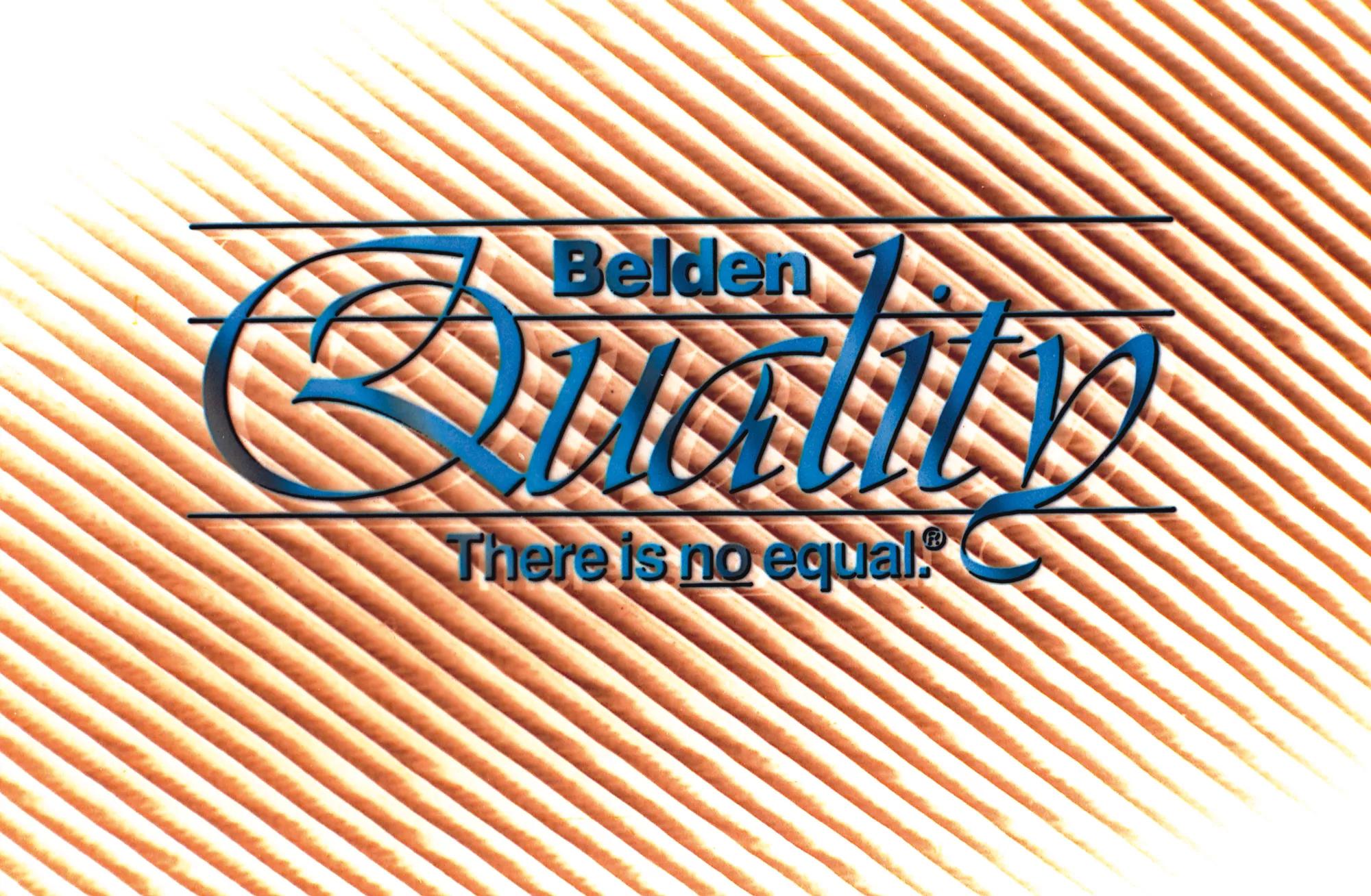 Logo de Belden Quality