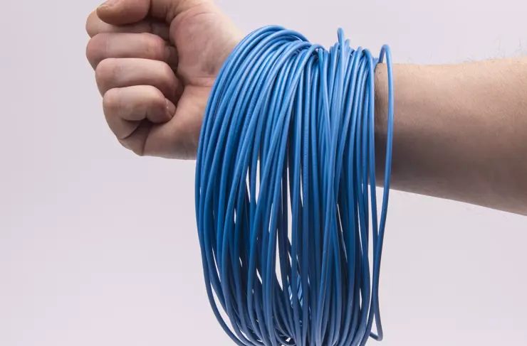 electric wire hank