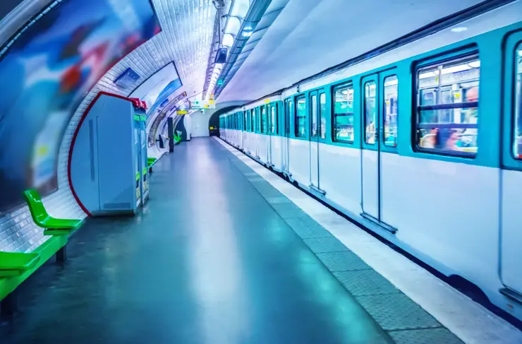 Public-Transport-Modern-Subway-Line