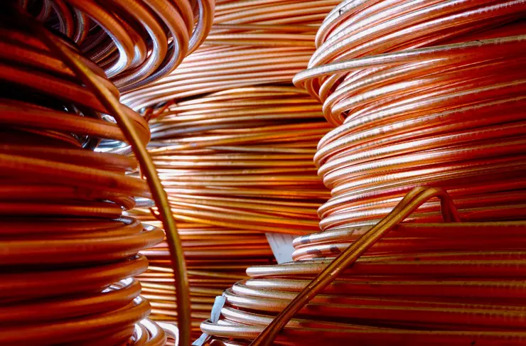 Copper Coils for Cable Manufacturing