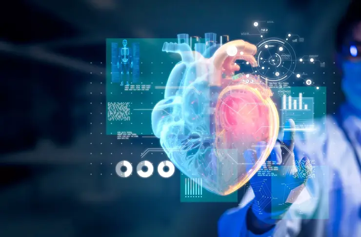 Numérique médecin santé science médicale technologie à distance concept AI métavers médecin en ligne optimiser les soins aux patients médecine produits pharmaceutiques traitement biologique RV examen diagnostic 
