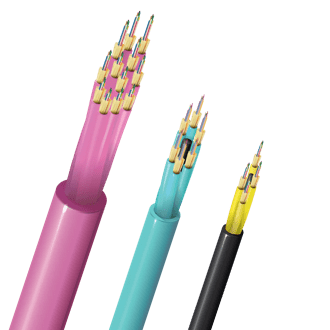 Câble à fibre optique de micro distribution