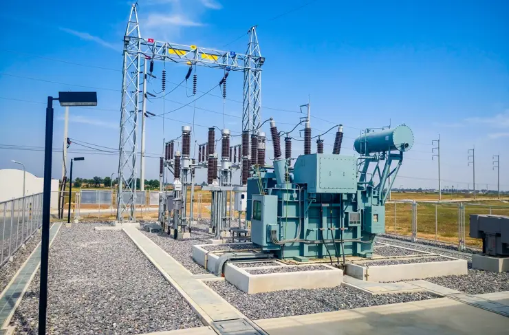 Power-Substation-Transformer