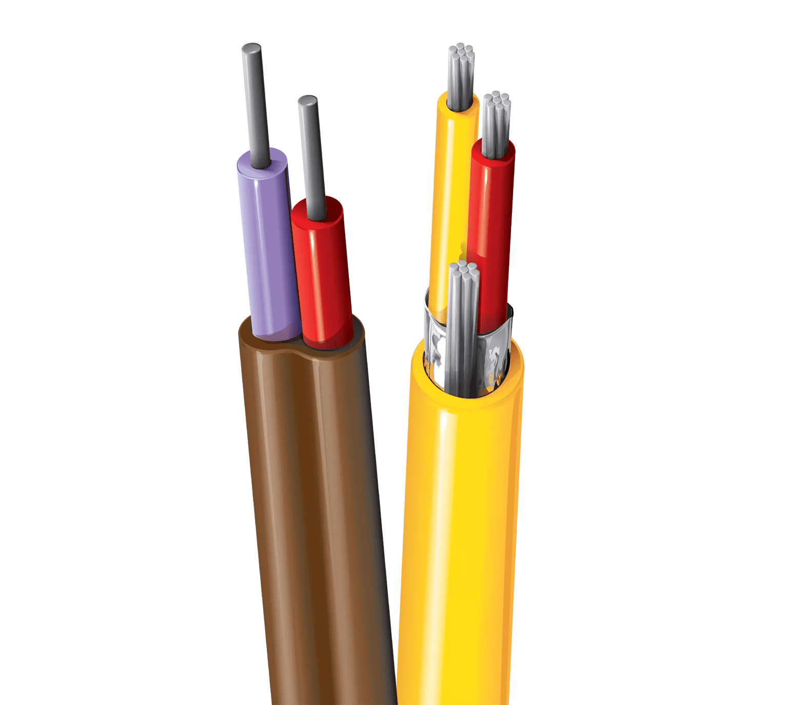 Red J-Hook Cable Supports For Cable Installation