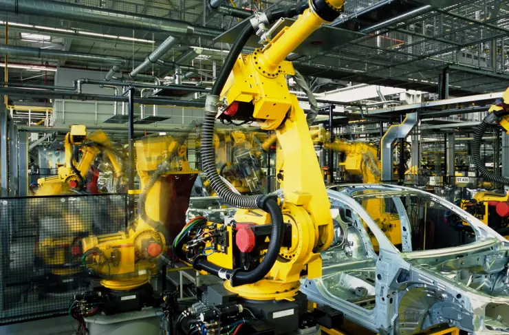Automotive-Manufacturing-Robot-Arm-Car-Assembly