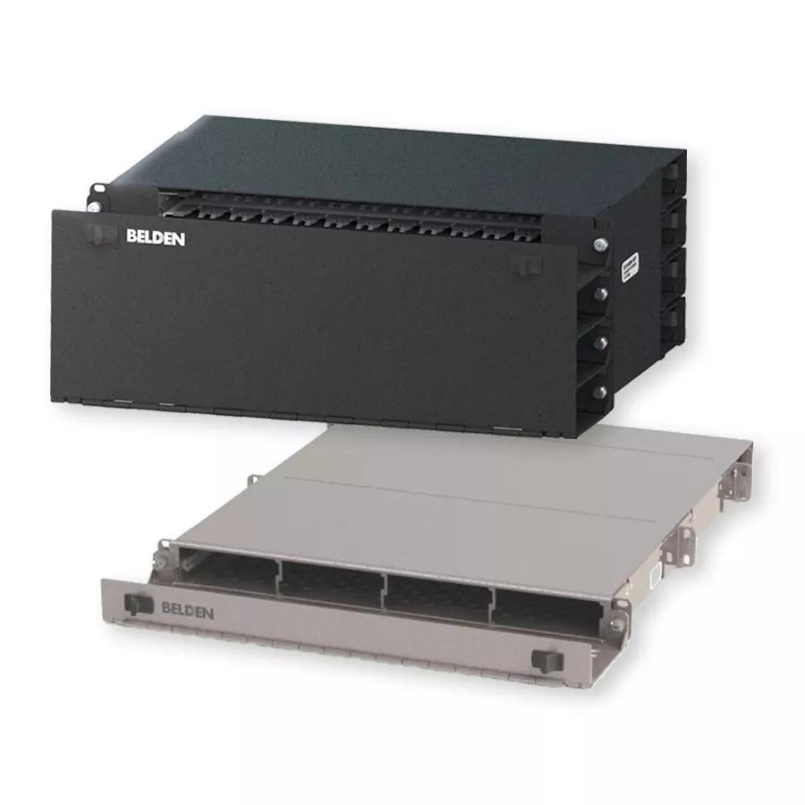 FHD High Density 1U Rack Mount Enclosure Unloaded, Sliding and