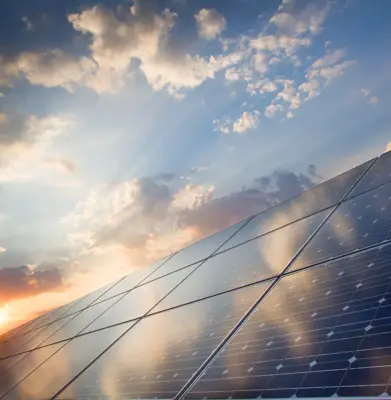 background of photovoltaic modules for renewable energy 