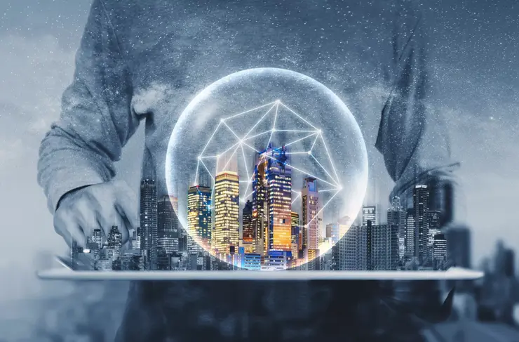 Technologie de réseaux, Internet des objets, technologie des bâtiments et ville intelligente