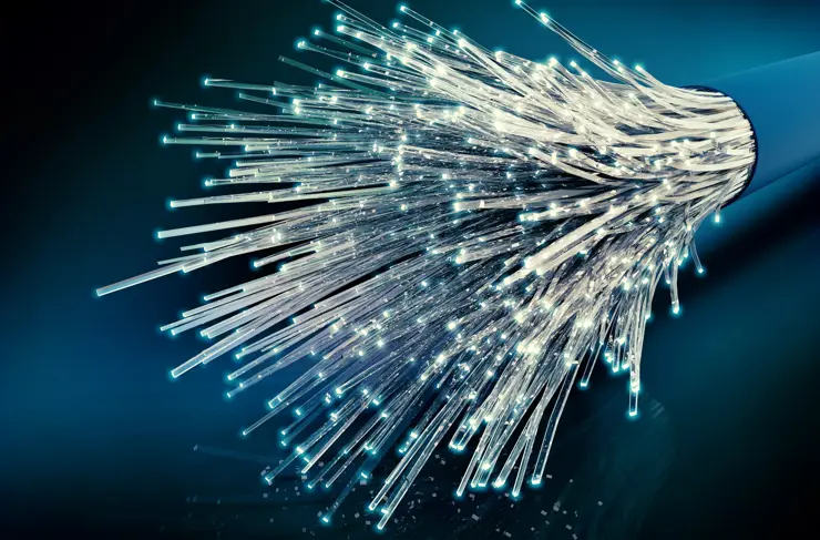 Abstract Fiber Optic Cable Concept