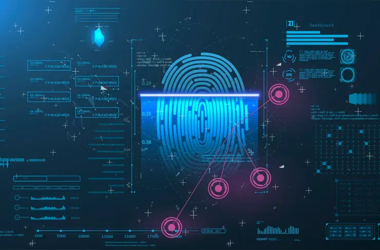Network Security Scan Concept