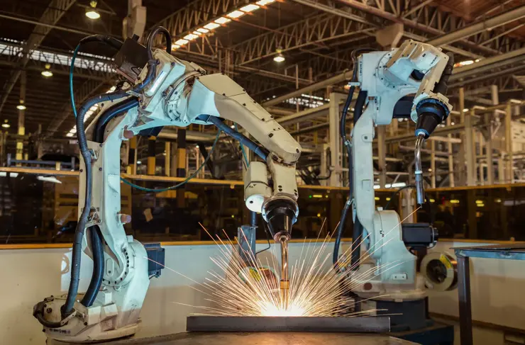Heavy-Manufacturing-Industrial-Robotics-Welding-Sparks