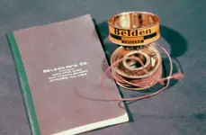 early belden catalog and wire product, circa 1920s.