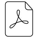 icon of PDF file