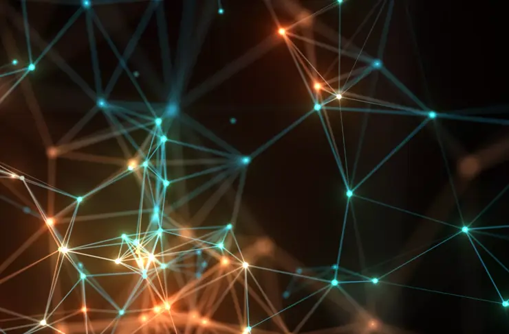 Abstract-Concept-Connectivity-Cyber-Network