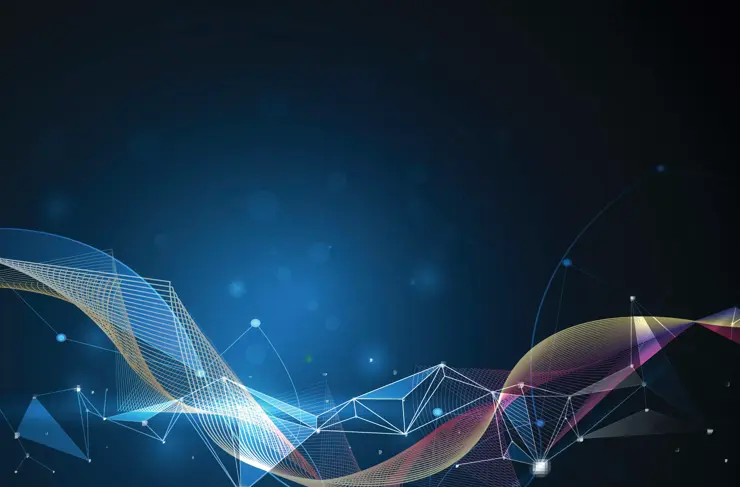 Abstract-Concept-Cyber-Grid-Networking-Signals