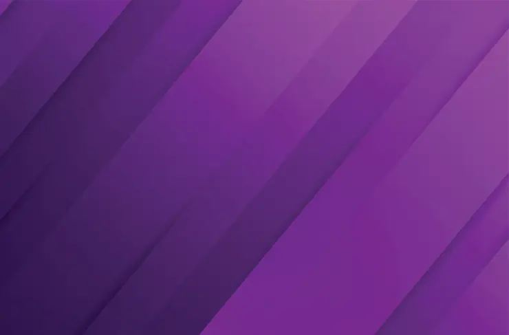 Abstract purple gradient diagonal stripes Banner template background