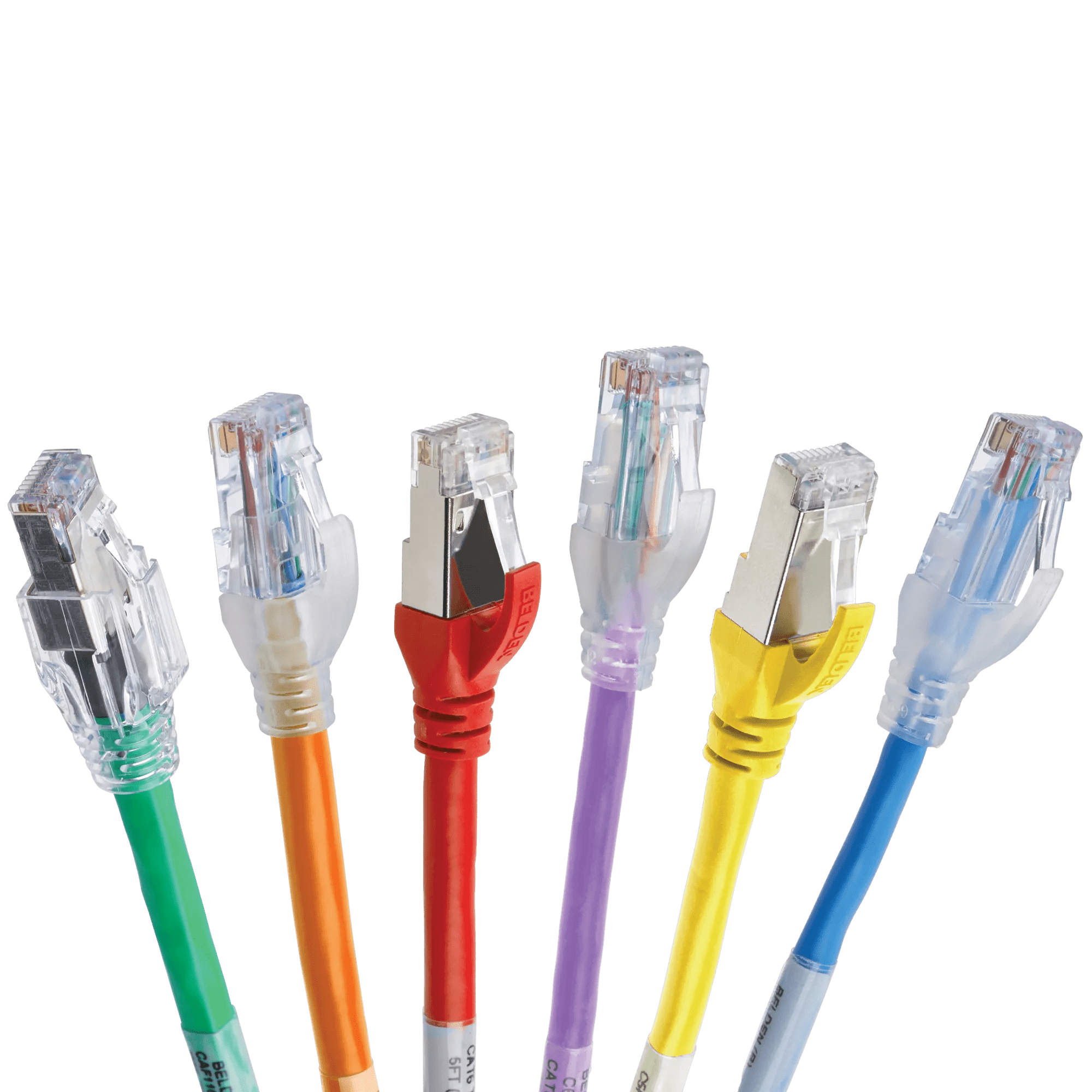1ft Cat6 Thin Short Ethernet Patch Cable, Snagless & Unshielded, Blue -   Europe
