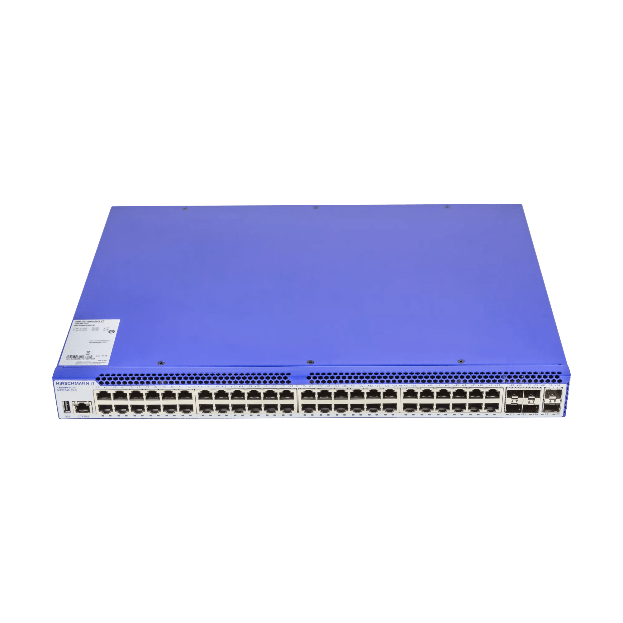 MAMMATHUS Managed Ethernet Switch der Serie 2800, Draufsicht