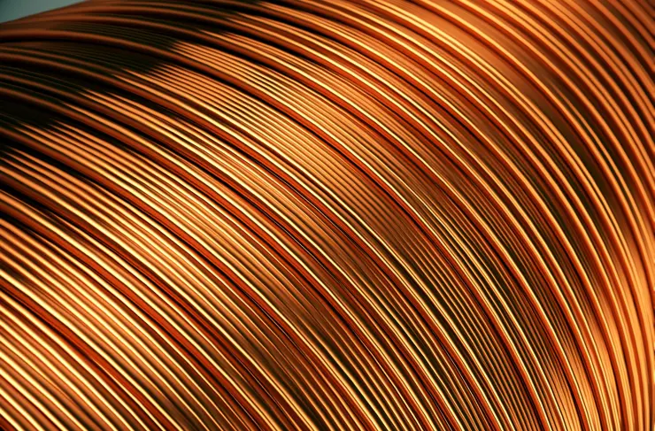 3d copper coil tubing.