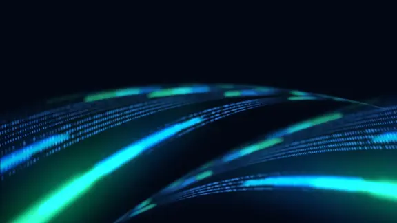 abstract radial tech urban light fractal background