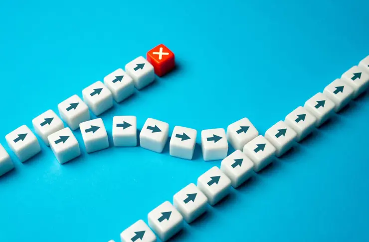 Prenez un autre chemin d’accès. Passez au plan B. Utilisez une seconde chance. Évitez de perdre. Apprend des erreurs des autres. Anticipez les prochaines étapes. Réviser la stratégie de travail. Essayez une approche différente.