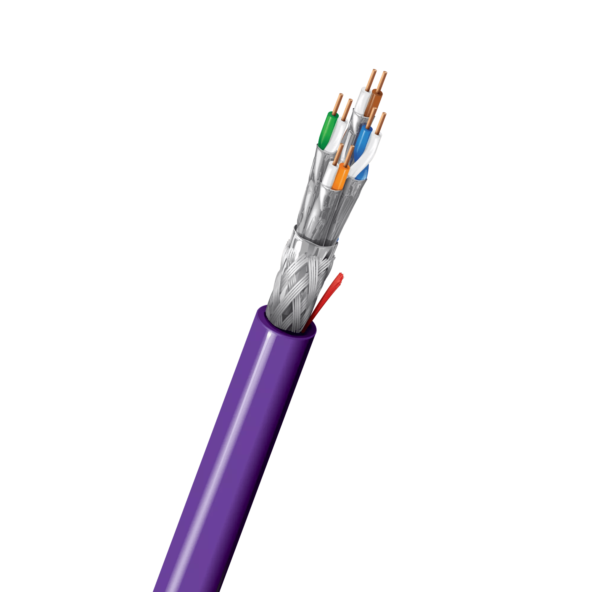 74004E.00305 Belden, Cable Ethernet Cat7 S/FTP Belden, long. 305m, funda  de PVC, 724-8846