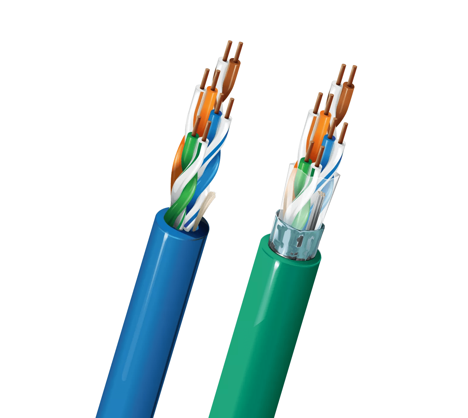 Câble RJ45 2m Cat 5e S-FTP bleu - Rack Matrix distribution store