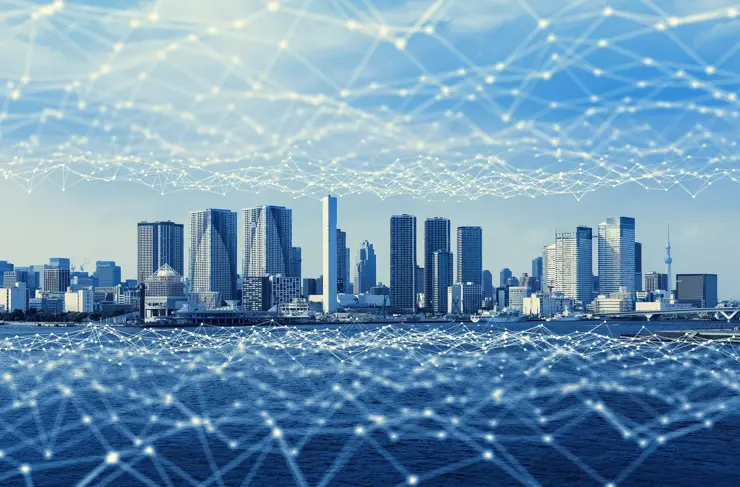 Modern-Connected-Smart-City-Network-Grid