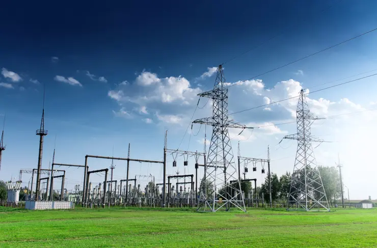 Electrical-Power-Lines-Station