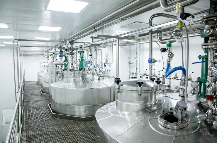 pharmaceutical production of liquid pharmaceuticals