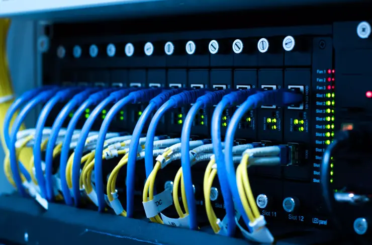 Network switch and Ethernet cables