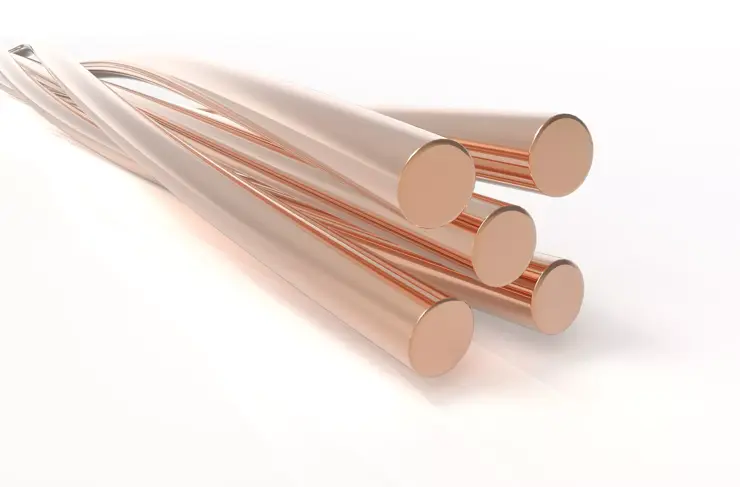 3D-Rendering-Thick-Copper-Wire-Twisted