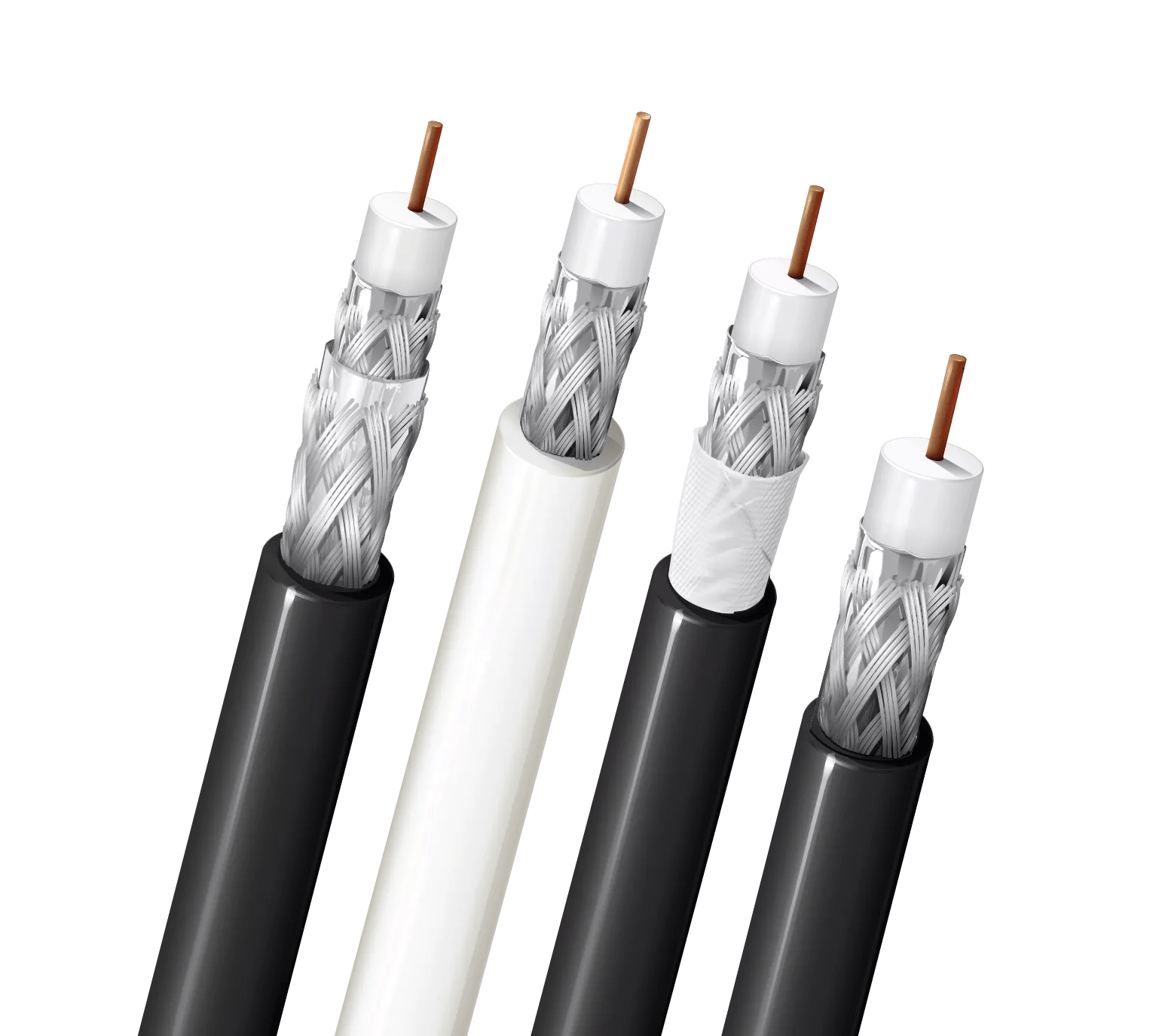 CableDirect – SAT Cable, coaxial, Satellite Cable, 90°/Straight connectors  – TV Cable with Multi-Layer Shielding, Break-Proof Metal F connectors –