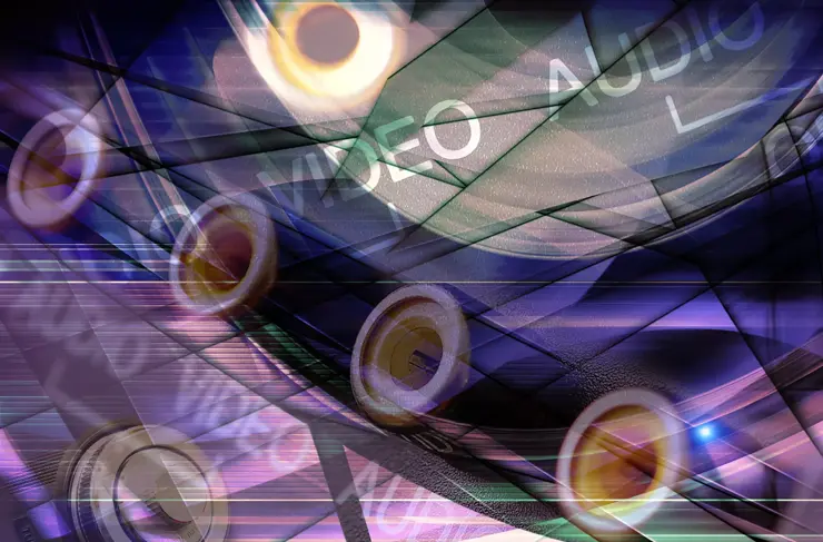 Abstract technology background