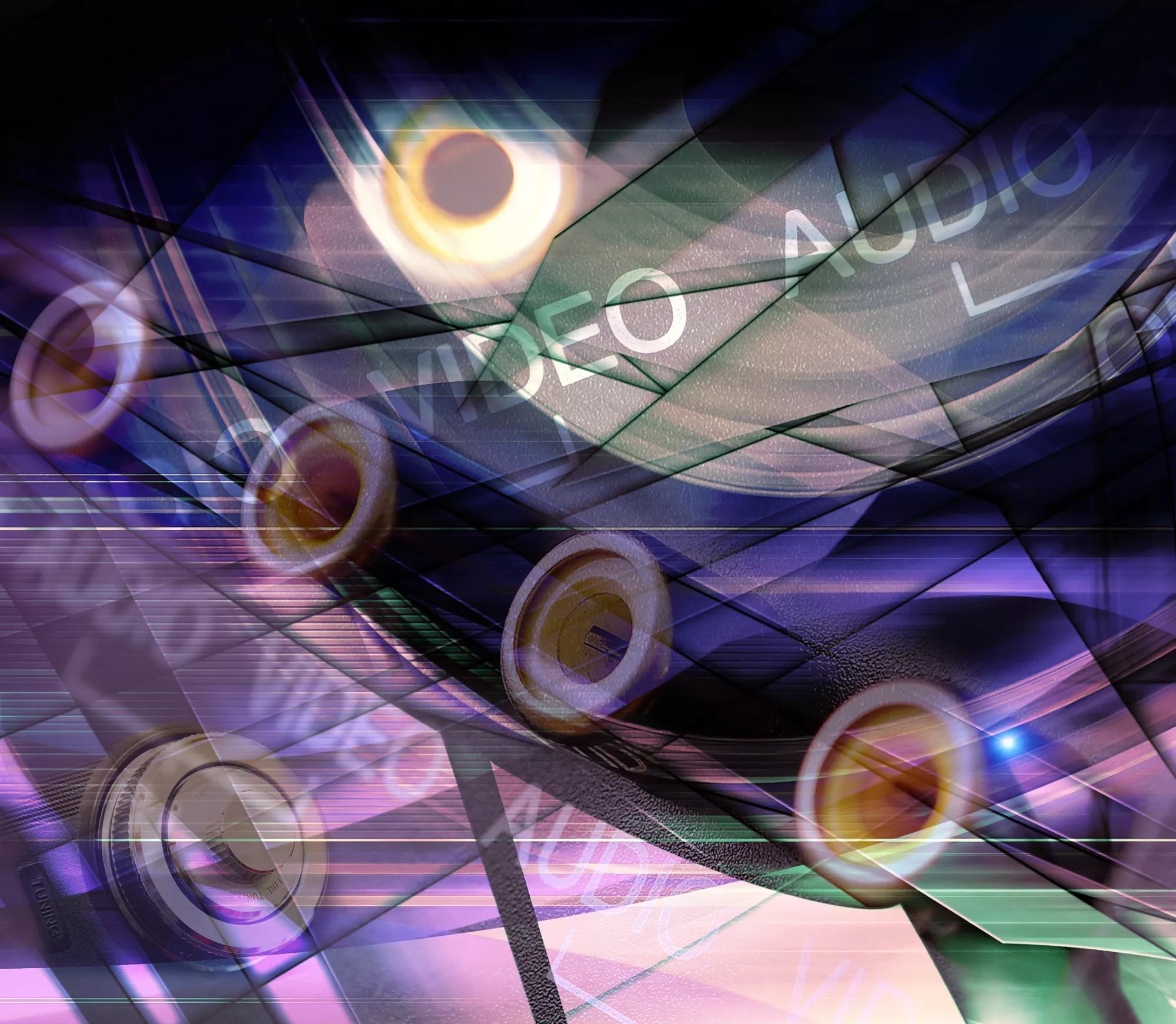 Abstract technology background